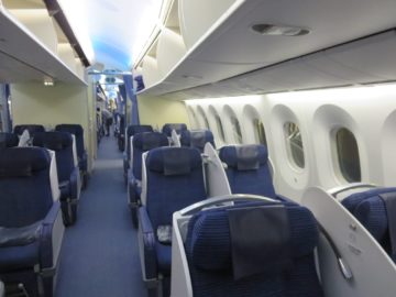 ana business class boeing 787 kabine 4