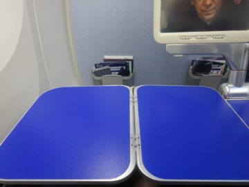 ana business class boeing 787 tisch 1