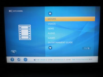 ana first class boeing 777 300er entertainment system 2