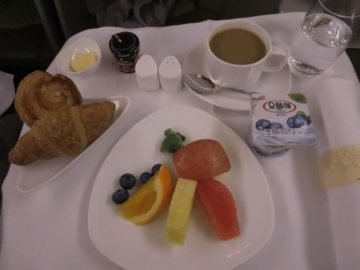 asiana business class smartium boeing 777 fruehstueck