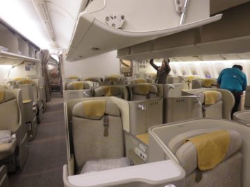 asiana business class smartium boeing 777 kabine 2