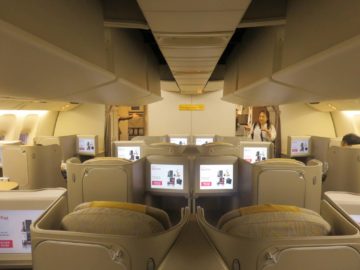 asiana business class smartium boeing 777 kabine 5