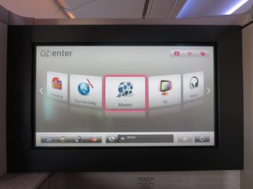 asiana first class a380 entertainment system 1
