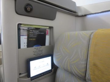 asiana first class a380 sitz einstellungen 0
