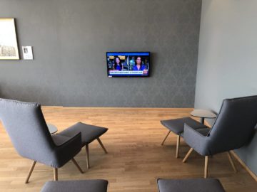 austrian airlines business class lounge wien terminal d liegesessel