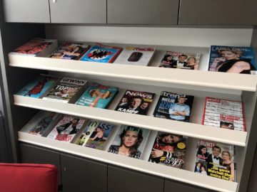 austrian airlines business class lounge wien terminal d zeitschriften