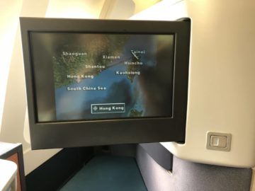 cathay pacific business class a330 flugroute