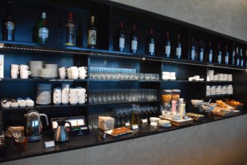 Buffet mit süßen Speisen