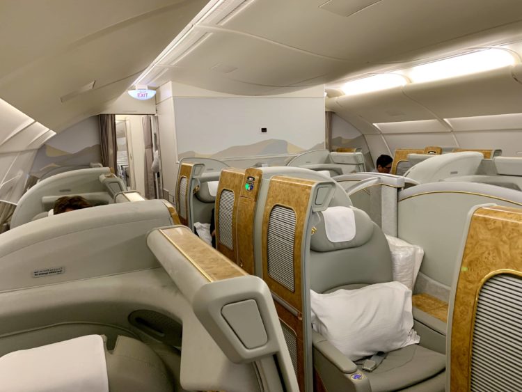 emirates alte first class a380 kabine 1