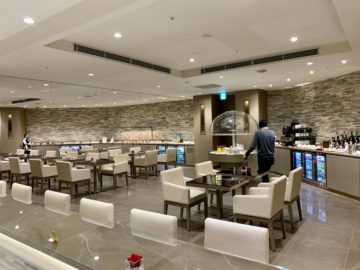 emirates lounge tokio narita buffet 1a