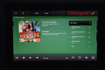 ethiopian airlines business class boeing 787 8 entertainment musik