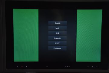 ethiopian airlines business class boeing 787 8 entertainment sprachauswahl