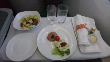 ethiopian airlines business class boeing 787 8 vorspeise