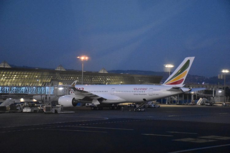 ethiopian airlines fluggeraet