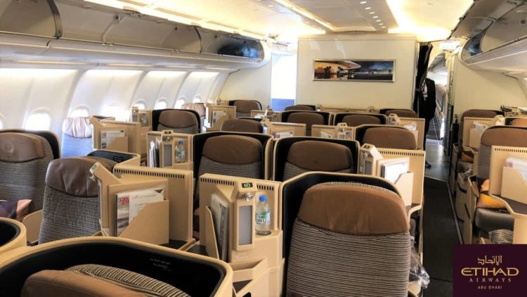 etihad a330 business class belgrad new york