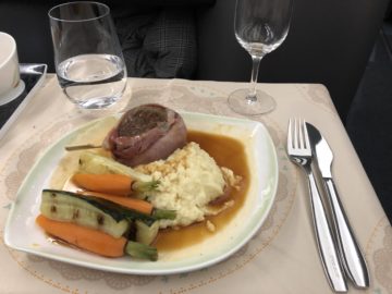 eva air business class a330 300 boiled lobster