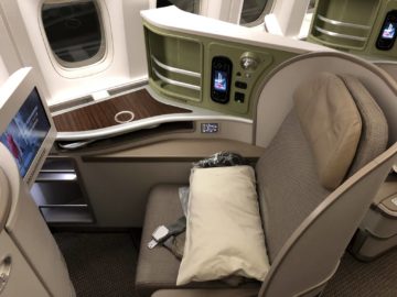 eva air business class boeing 777 300 sitz rueckflug