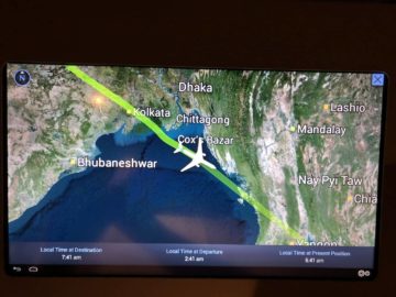 eva air business class boeing 777 300 voyager3d indischer ozean