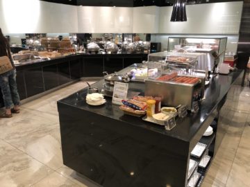 eva air lounge the infinity buffetbereich