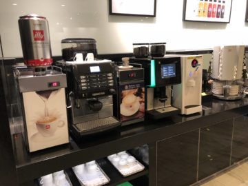 eva air lounge the infinity kaffemaschine
