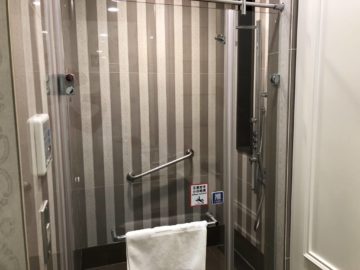 eva air lounge the star dusche