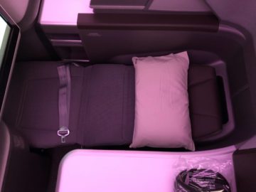 eva air neue business class boeing 787 9 bett