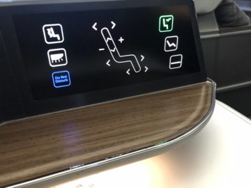 eva air neue business class boeing 787 9 detaillierte einstellungsmoeglichkeiten