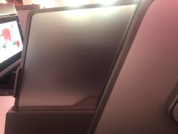 eva air neue business class boeing 787 9 sichtschutz mitte