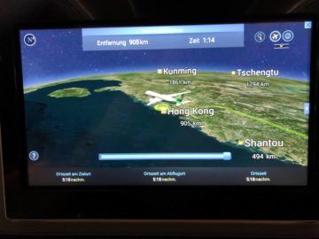 eva air neue business class boeing 787 9 voyager anflug hkg