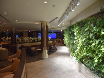 fiji airways premier lounge nadi eingangsbereich