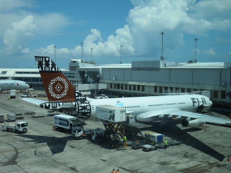 fiji airways auckland airport