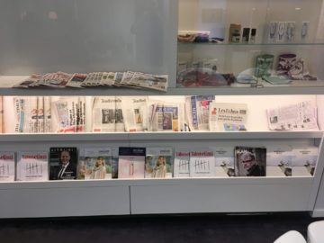 finnair lounge helsinki zeitschriften