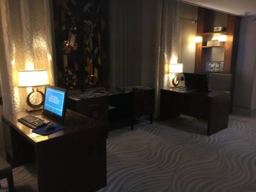 hilton budapest executive lounge business center