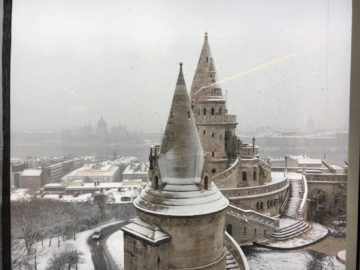 hilton budapest twin executive room aussicht