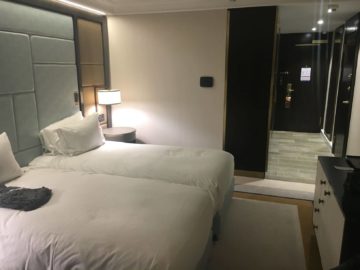 hilton budapest twin executive room betten 4