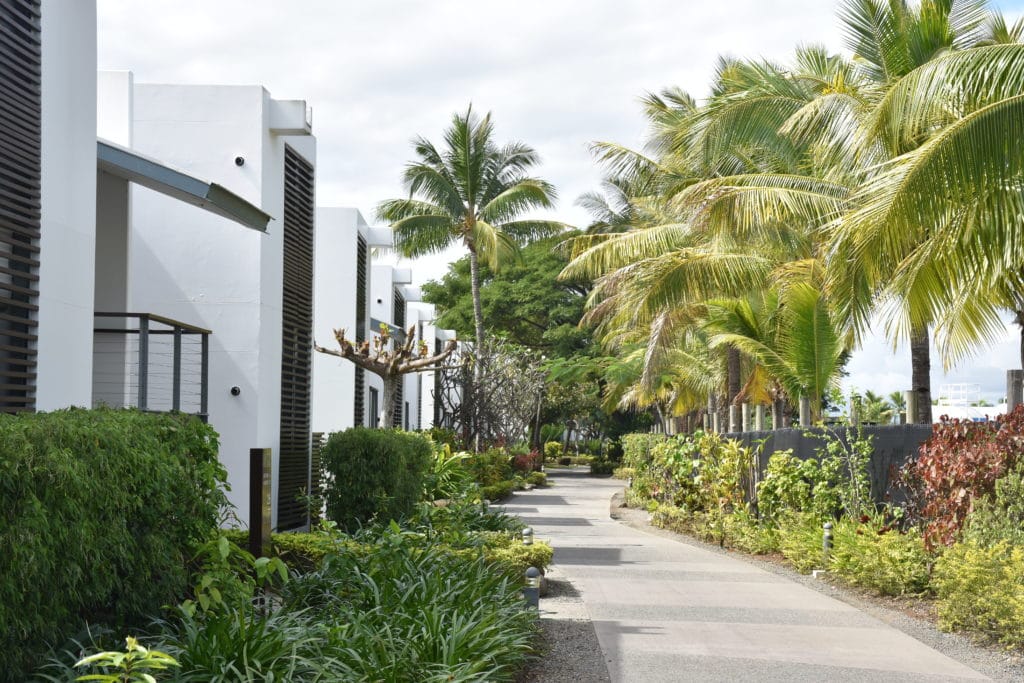 Hilton-Fiji-Resort-Aufbau