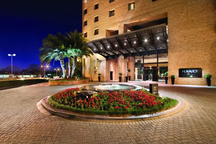 Das Hyatt Regency Johannesburg gehört zur Hyatt Kategorie 2 © Hyatt
