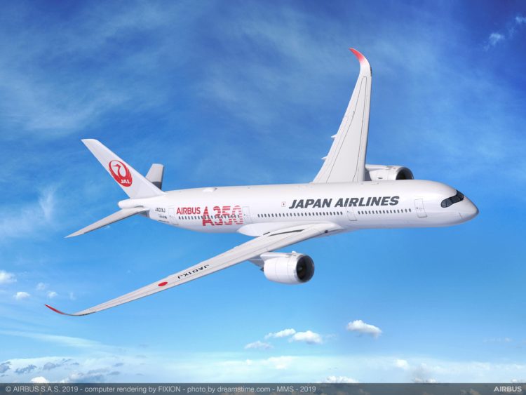 japan airlines a350 900 copyright