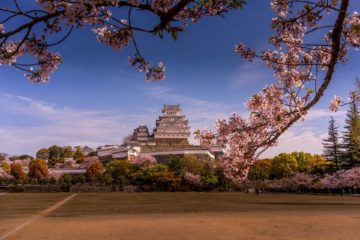 japan city himeji castle