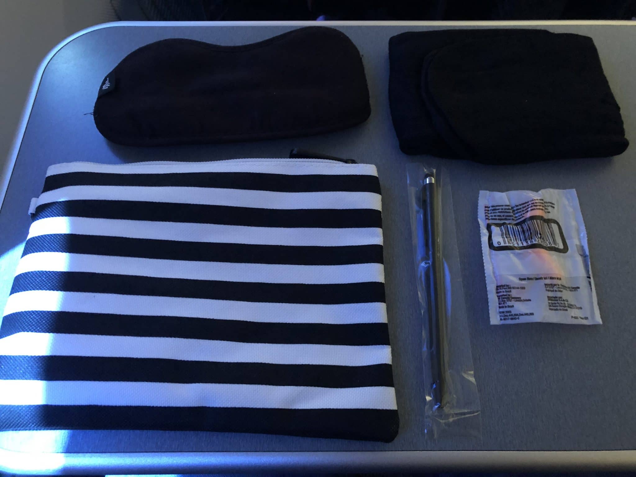 LATAM Business Class Boeing 787-9 Amenity Kit