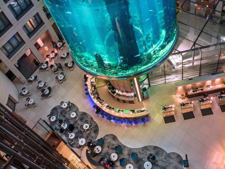 lobby new of the radisson blu berlin hotel