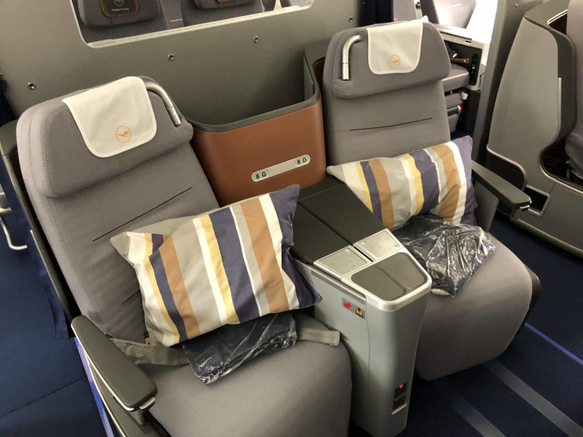 lufthansa business class a350 sitz