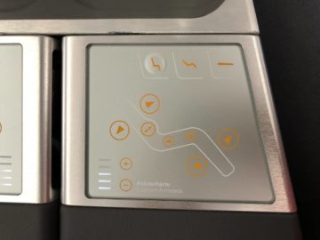 lufthansa business class a350 sitz controller