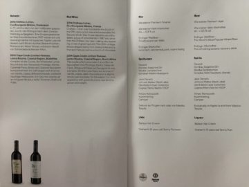 lufthansa business class a350 wein bier