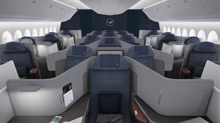 lufthansa neue business class 777 9