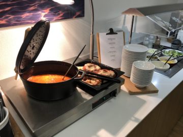 lufthansa senator lounge bremen suppe bretzel
