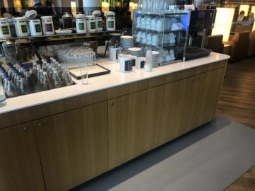 lufthansa senator lounge frankfurt a kaffeemaschine teeauswahl