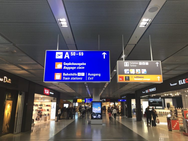 lufthansa senator lounge frankfurt a wegweiser