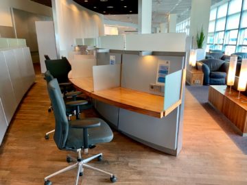 lufthansa senator lounge frankfurt c16 arbeitsplatz