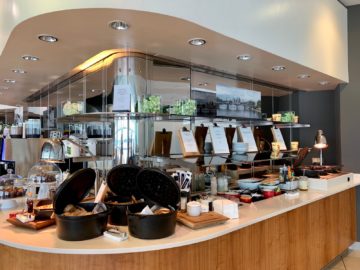 lufthansa senator lounge frankfurt c16 buffet 3